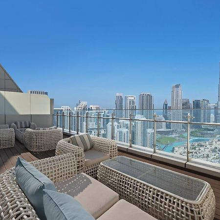 Damac Maison Distinction Dubai Esterno foto View from the rooftop